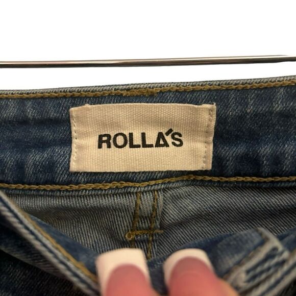 ROLLA’S High Waist Stretch Skinny Jeans Size 8/26 - Picture 7 of 8